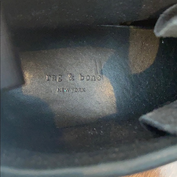 Rag & Bone Black Moccasins Size 7 - Picture 3 of 8